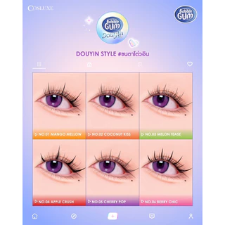 COSLUXE WINKY EYES BUBBLE GUM EYELASHES-DOUYIN STYLE ขนตาปลอม โต่วอิน สไตล์ ขนตาคอสลุค
