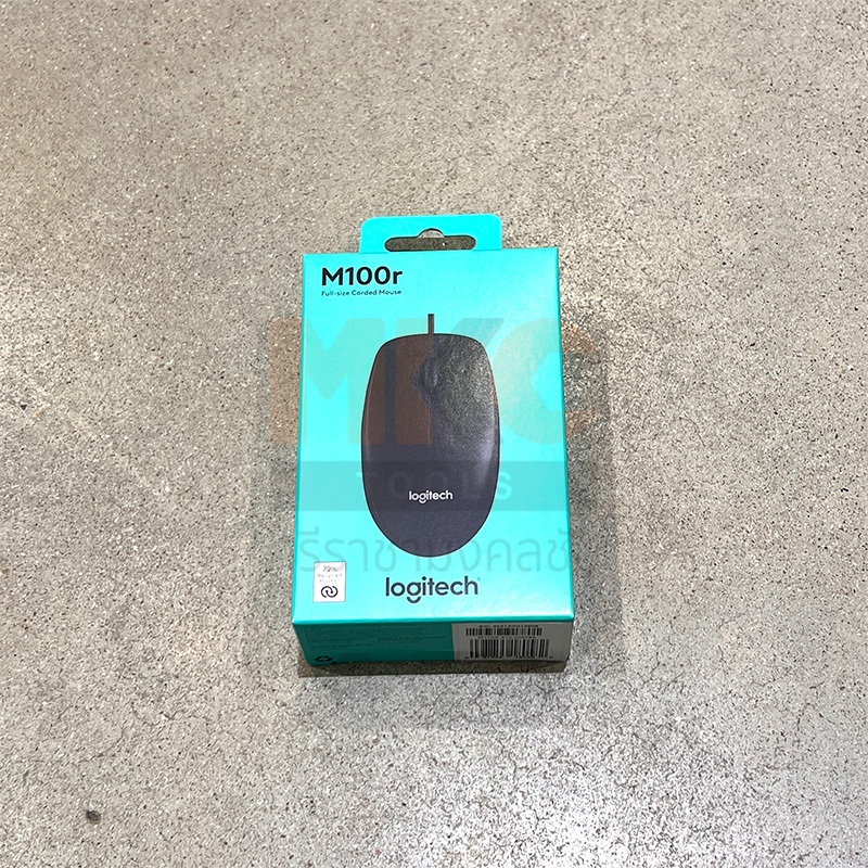Logitech เม้าส์ มีสาย รุ่น M100r