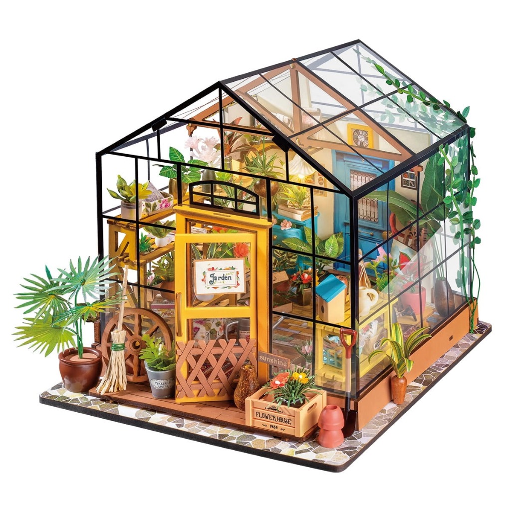 Rolife DIY Miniature House – Cathy’s Flower House โมเดลบ้าน ตัวต่อไม้ บ้านตุ๊กตา | ของแต่งบ้าน ของเล่นศิลปะ DIY ราคา ถูกที่สุด ดีลบีเคเค