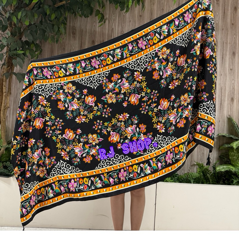 ผ้าคลุมไหล่ สวยๆ ผ้าชายหาด งานแฟชั่น สไตล์โบฮีเมียน สวยๆ