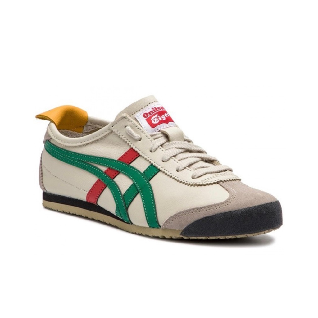 ของแทั Onitsuka tiger MEXICO 66 DL408-0490/DL408-1684 รองเท้าลำลองสำหรับชายหญิง