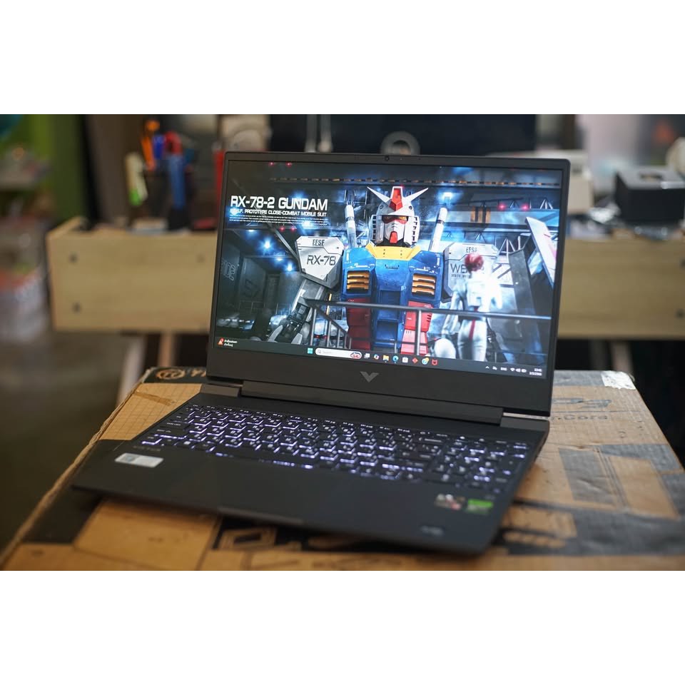 Notebook Gaming HP Victus 15 ตัวแรง Ryzen 5 7535HS/RTX2050