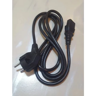 สายไฟ AC แบบ3 รูกลม(แบบที่เสียบ Adapter Notebook) หัวปลั๊ก3ขามีกราวด์