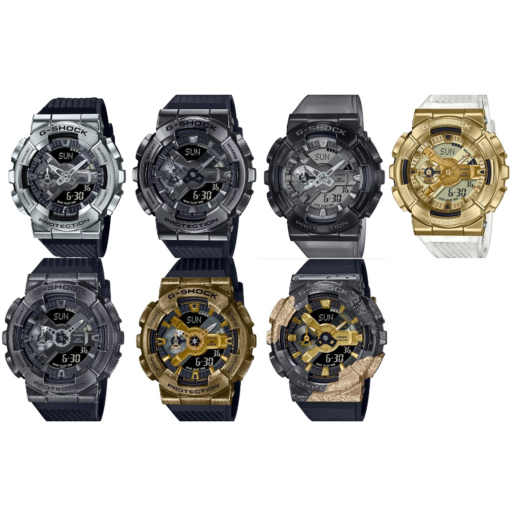 NEW G-shock GM-110 series GM-110G-1A9 GM-110B GM-110VB GM-110VB-1A9 Matal  ประกันศูนย์ Cmg 1 ปี