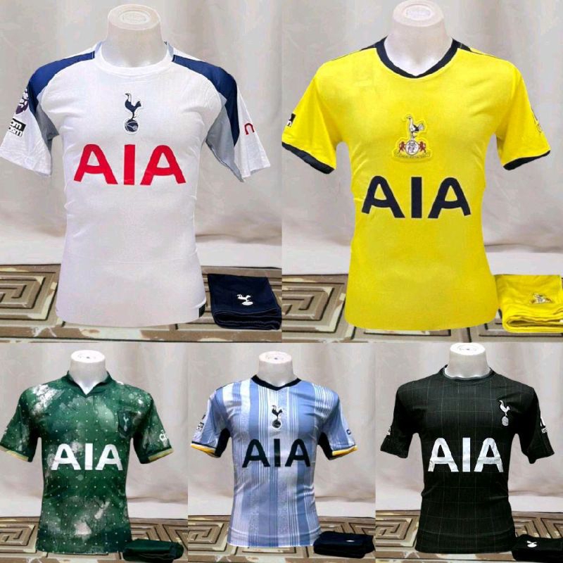 Newชุดฟุตบอลผู้ใหญ่สเปอร์ ฤดูกาลใหม่ล่าสุด 2025 พร้อมส่ง ML XL 3xl