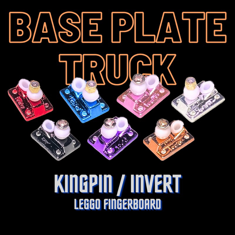 ฟิงเกอร์บอร์ด ฐานทรัก สำหรับทุกทรัก fingerboard truck plate leggo