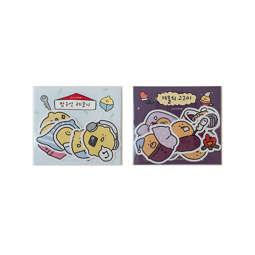SECOND MORNING Sticker Pack - Homealone เซ็ทสติกเกอร์