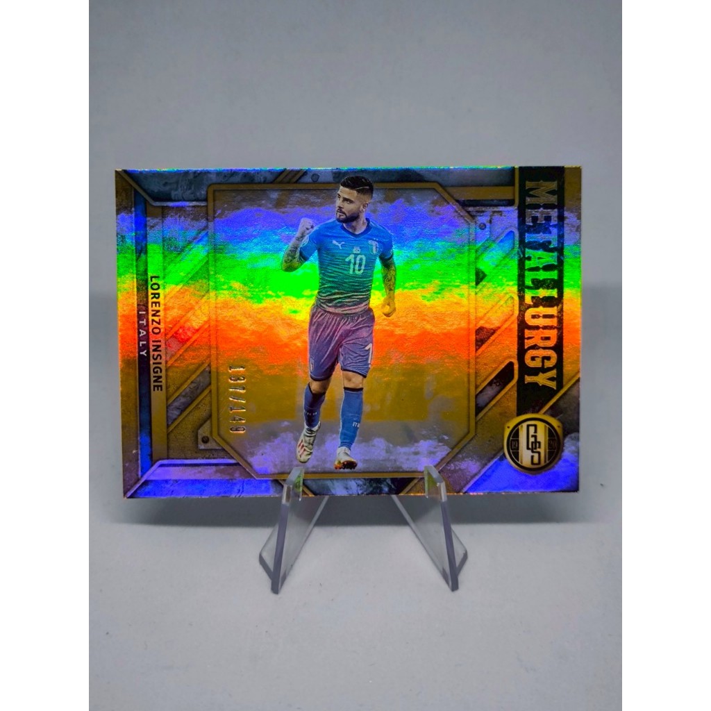 Panini Gold Standard Metallurgy Lorenzo Insigne 137/149 Italy 2019-20