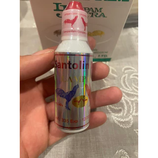 อาหารไก่ชน ซานโตลินขวดไหญ่ 60 ml ของแท้ลำปำ