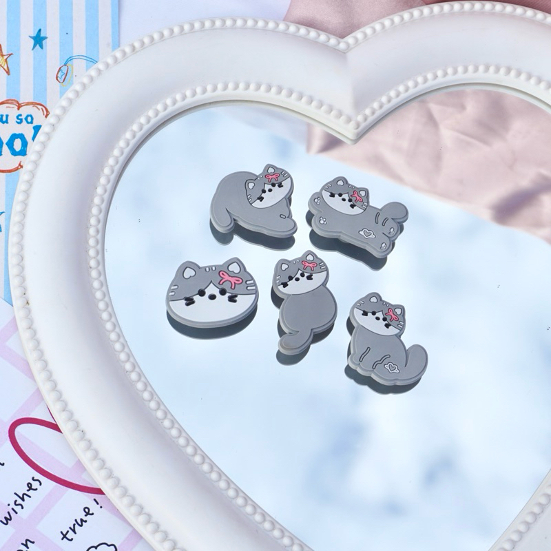 Jibbizt ตัวติดรองเท้ารูปแมวเทา | jasmine 🐈🎀