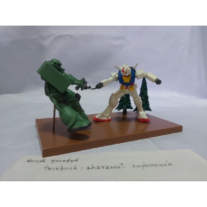 งานฉากgundamกับzack2