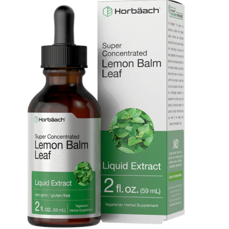 Horbaach Lemon Balm Leaf Extract | 2oz Liquid