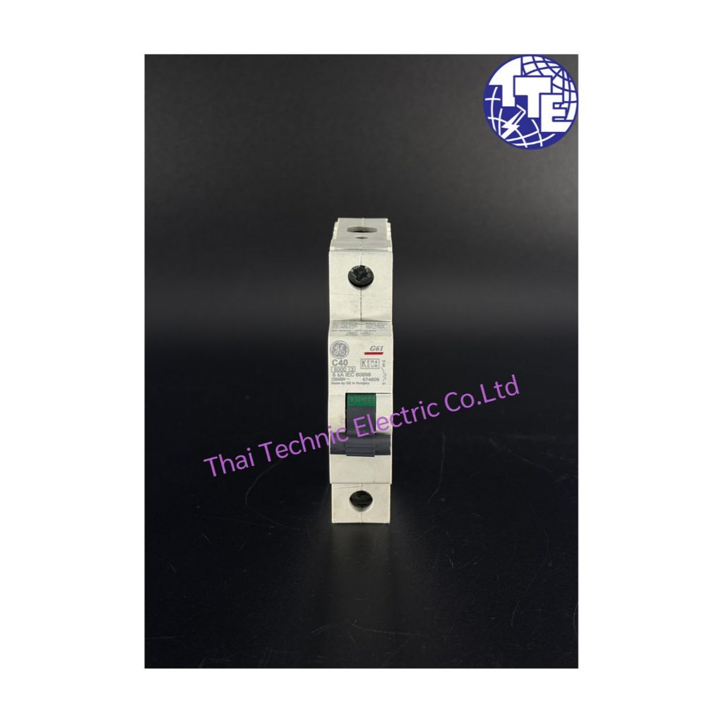 MCB "GE" G61C40 674609 1P 40AMP 6KA