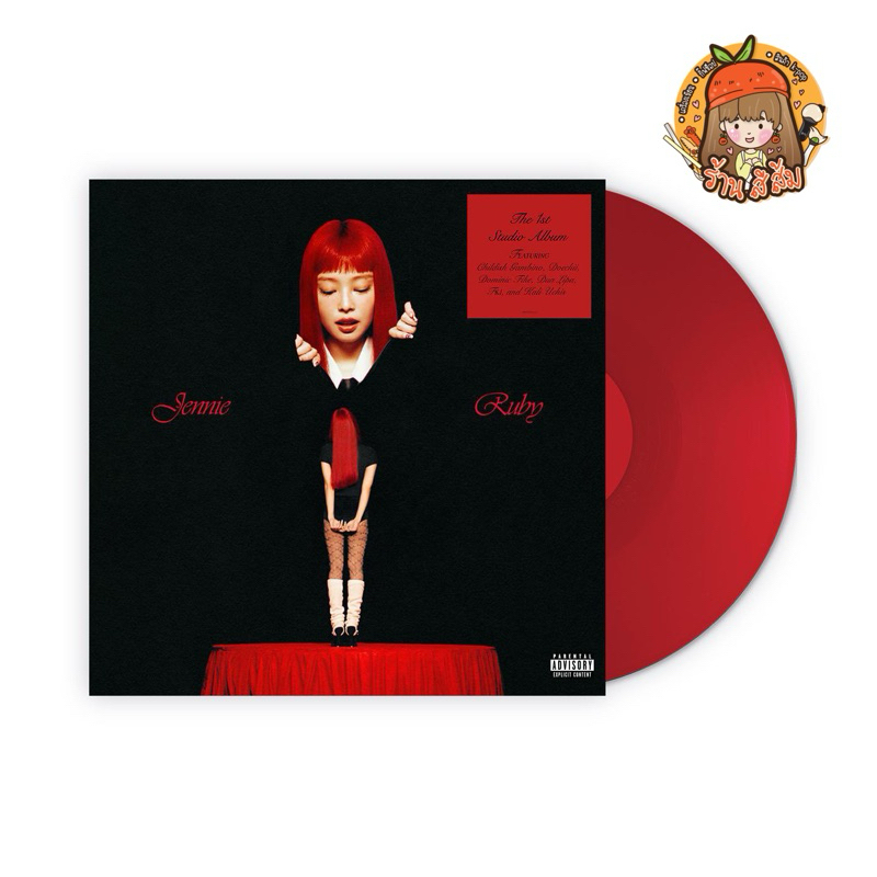 [PRE] แผ่นเสียง JENNIE The 1st Studio Album [Ruby Vinyl] (Unsigned) (LP) BLACKPINK