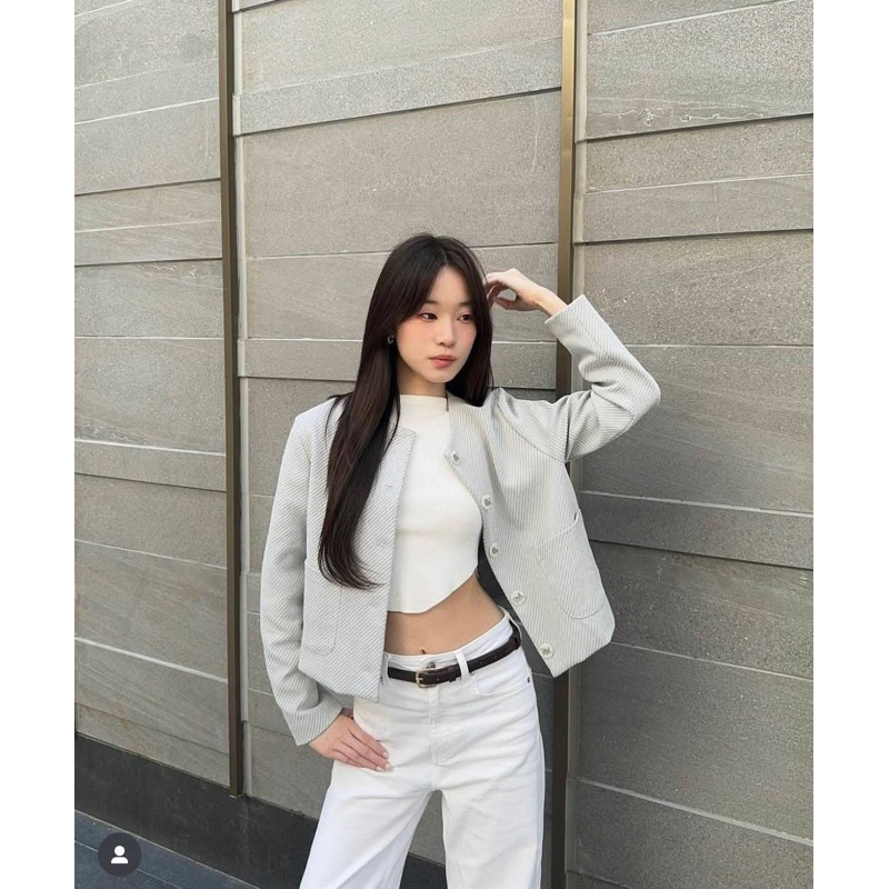 [New] Rally movement Rm button Jacket (ใช้ส่วนลดได้)