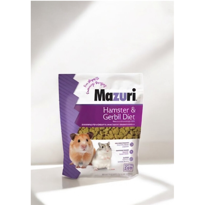 (แบ่งขาย)lab block Mazuri อาหารหนูแฮมสเตอร์ ดอร์เม้าส์ เจอร์บิล