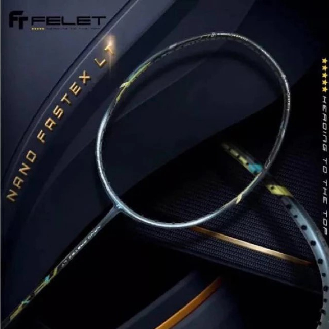 FELET ไม้แบดมินตัน รุ่น NANO FASTEX LT [แถมเอ็น+ขึ้นเอ็นฟรี+ที่พันด้าม+ซอง+ประกันศูนย์ไทย] (โปรดอ่าน