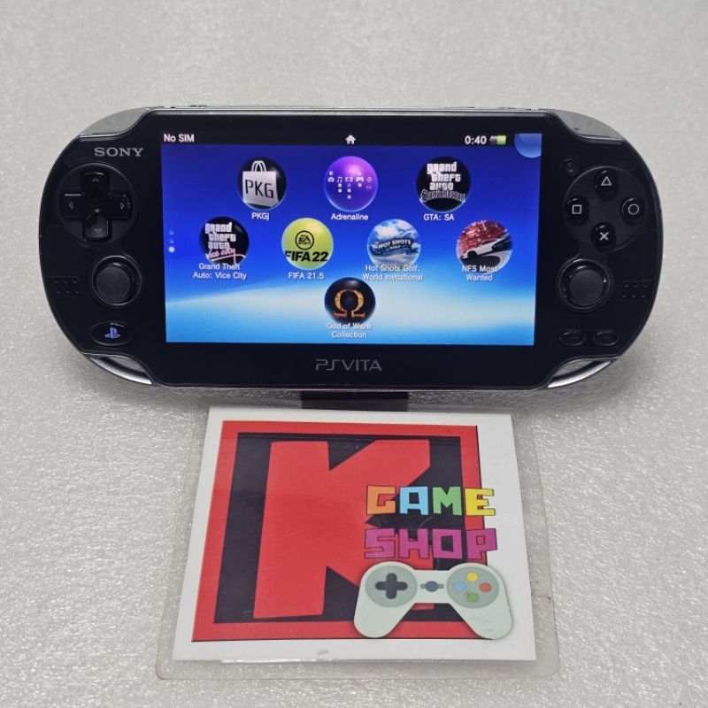 Psvita 1000 Wifi Black สีดำ มือสอง(USED) เครื่องเล่นเกมส์พกพา#2