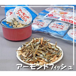 อัลมอนด์ปลากรอบแบบห่อ 25 แพค🇯🇵