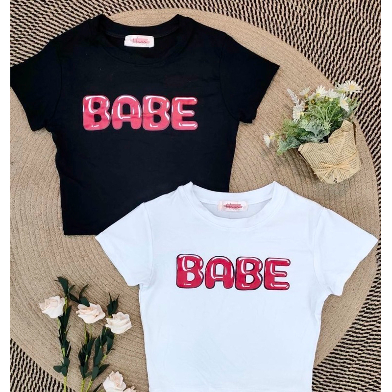 New!! เสื้อครอปสั้น ลายพิมพ์สุดฮิต#ครอปสั้นสุดฮิต