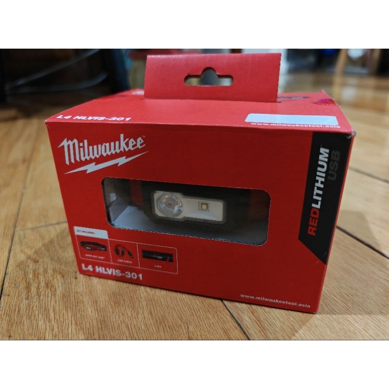 ไฟฉายคาดหมวกเซฟตี้รุ่น L4HLVIS-301