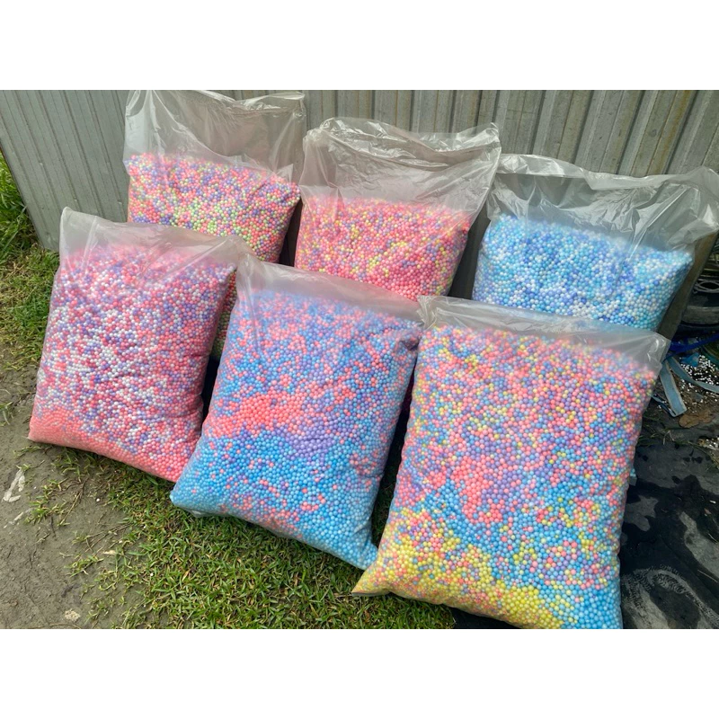 เม็ดโฟมสี เม็ดโฟมสีพาสเทล ราคาส่งยกโล เครื่องเขียนวัสดุตกเเต่งสีอ่อนพาสเทลไอเทมเเม่ค้าออนไลน์ พร้อมส่ง❤️