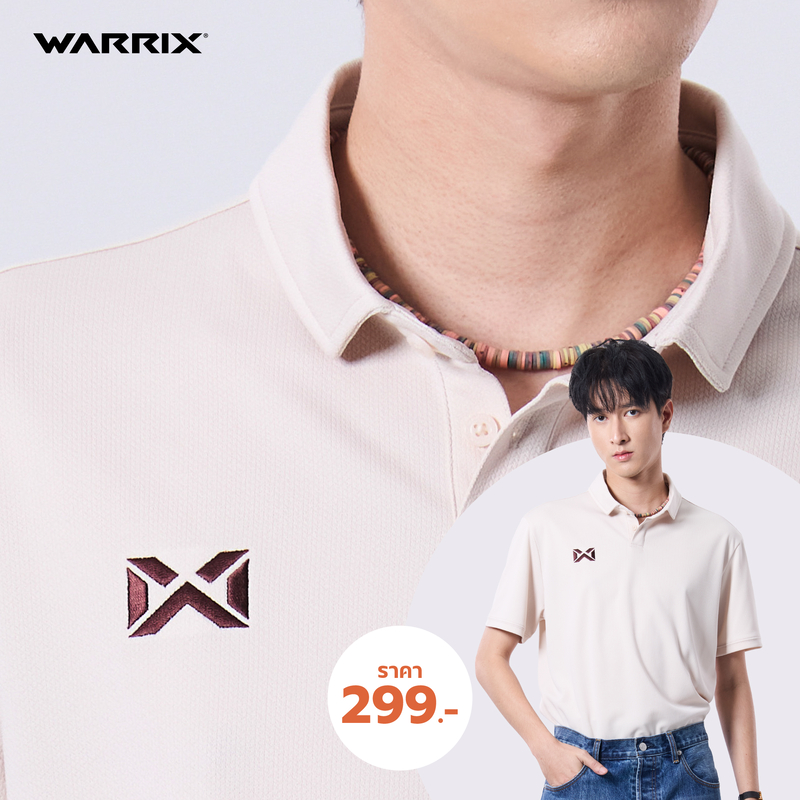 WARRIX เสื้อโปโล Pin Polo New Color (WA-232PLACL34) 2025