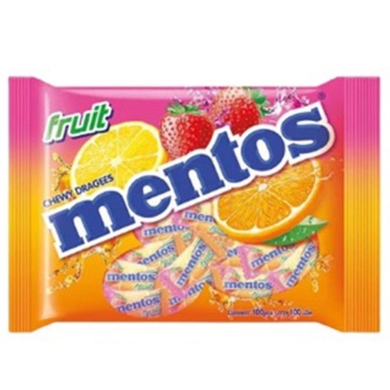 🍬 MENTOS 🍬 เมนทอส ลูกอม 100 เม็ด ขนาด 270 กรัม และ แบบแท่ง 37 กรัม minmin Mentos Fanta อมยิ้ม และ ลูกอม - รูปที่ 2