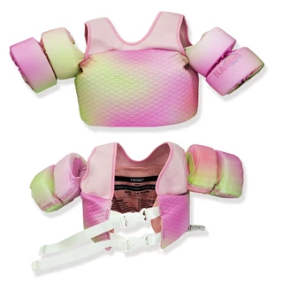 ์NADreams ชูชีพปลอกแขน เด็ก 2-6 ปี เป็นเสื้อพร้อมที่ล็อคด้านหลัง 2 เส้น รับน้ำหนักได้ถึง 30 กิโลกรัม