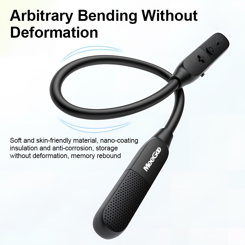 MeeGoo Wireless bluetooth Headset Neck Halter หูฟังบลูทูธไร้สาย พร้อมไมโครโฟน หูฟังไร้สาย IPX5 กันน้ำ