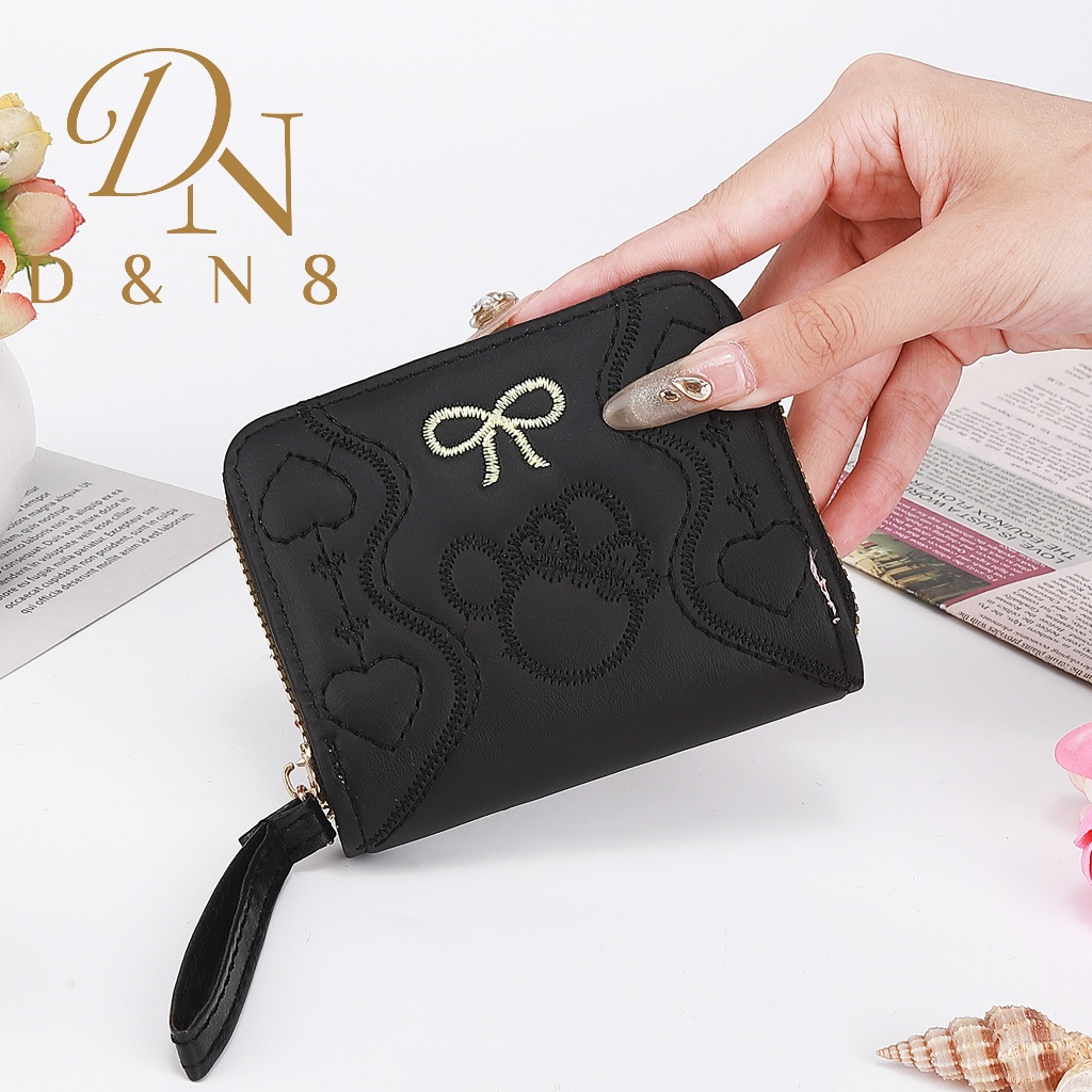 SA22#กระเป๋าสตางค์ใบสั้น 📌มีช่องสำหรับใส่เหรียญ 📌มีช่วงใส่บัตร4ช่อง 📌วัสดุหนังPU รุ่นใหม่！