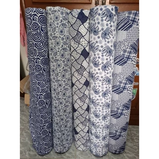 ผ้าฝ้าย แท้ พร้อมส่ง ตัดชิ้นยาวได้ พิมพ์ลาย กว้าง 110-115ซม