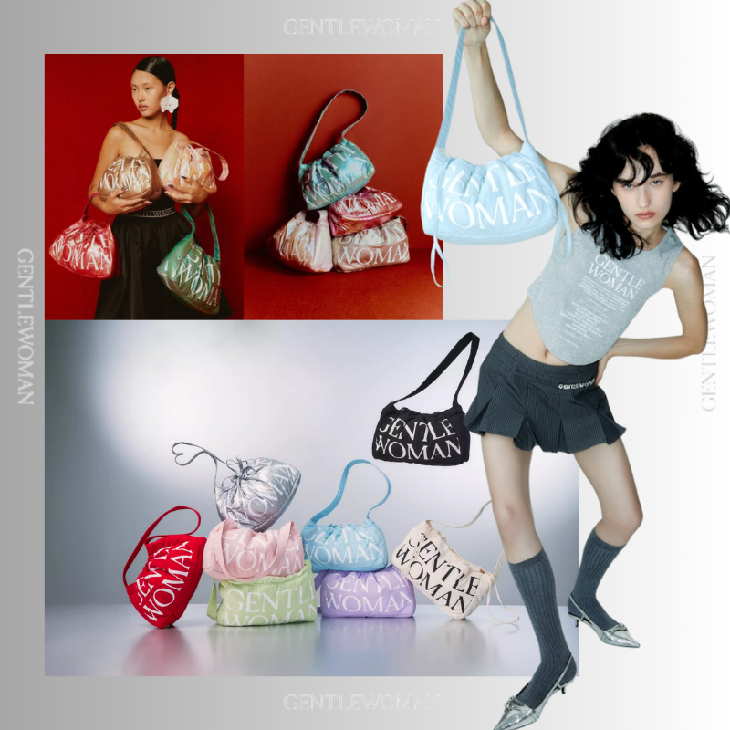 🔴พร้อมส่ง🚚Gentl~woman Dumpling Bag ของผู้หญิง แฟชั่น กระเป๋าถือ กระเป๋า