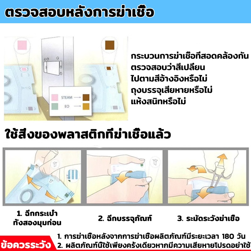 55/75MM ซองสเตอไรด์ ซองสเตอร์ไรด์ ซองเครื่องมือแพทย์ ยาวม้วนละ 200 ม จัดส่งจากประเทศไทย - รูปที่ 3