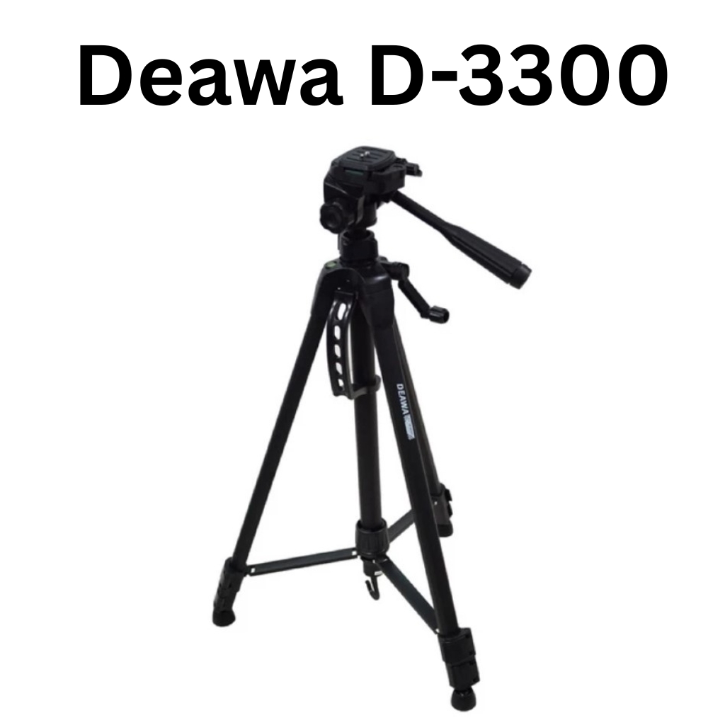 ขาตั้งกล้องราคาดี Deawa D-3300 หัวแพนถ่ายวีดีโอ เหมาะกับกล้อง mirrorless หรือ dslr แบบพกสบายๆ น้ำหนั