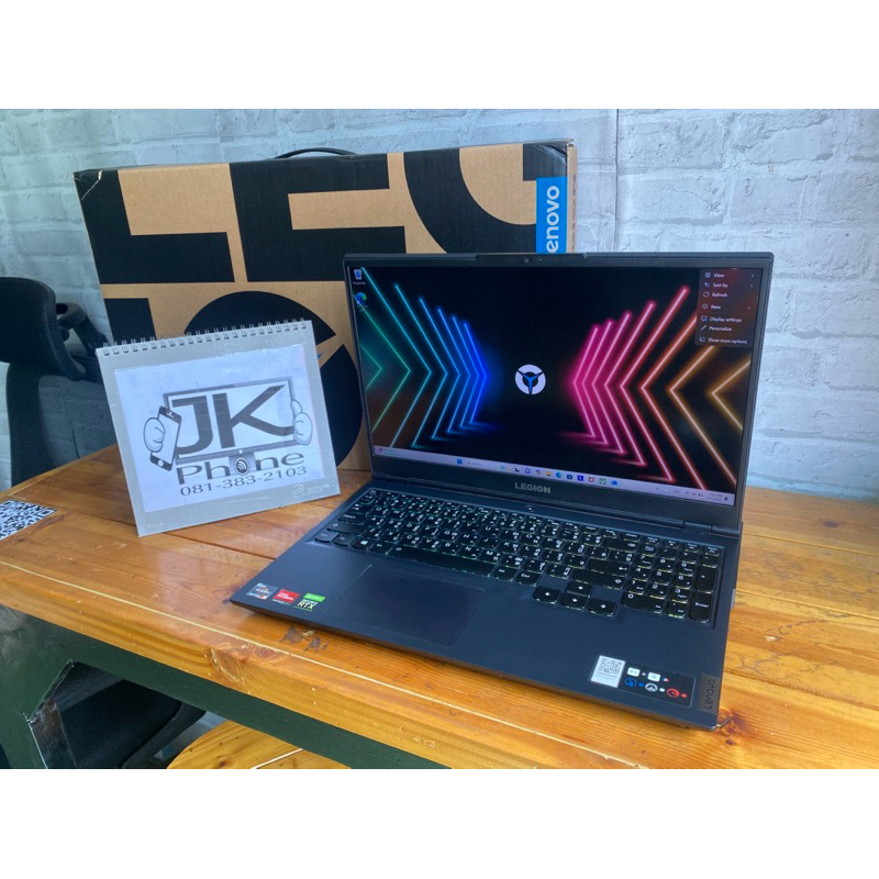 โน๊ตบุ๊คเกมมิ่งมือสอง Lenovo Legion 5 15 ACH6H