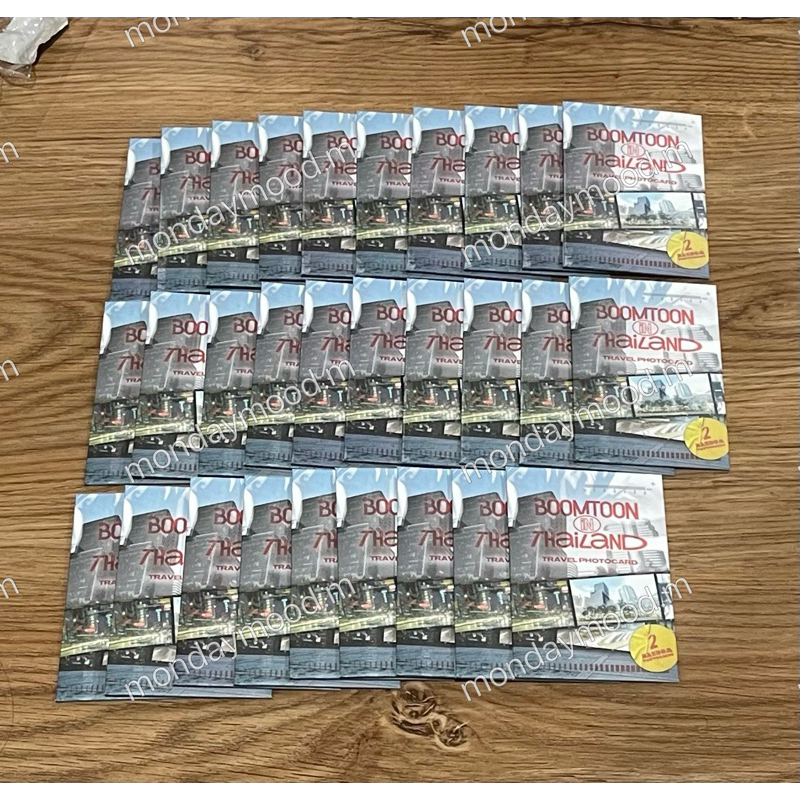 (พร้อมส่ง) ซองสุ่ม Boomtoon in Thailand (ไม่แกะ)