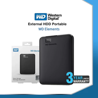 1TB/2TB/4TB WD Elements 2.5'' HDD Portable hard drives External Hard Disk  USB3.0