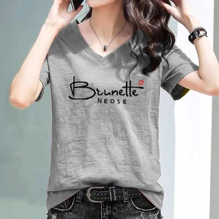 เสื้อดำ เสื้อแฟชั่นเกาหลี ผ้า Cotton100% No.32 ดีไซน์สวยเก๋ High quality รุ่น C722