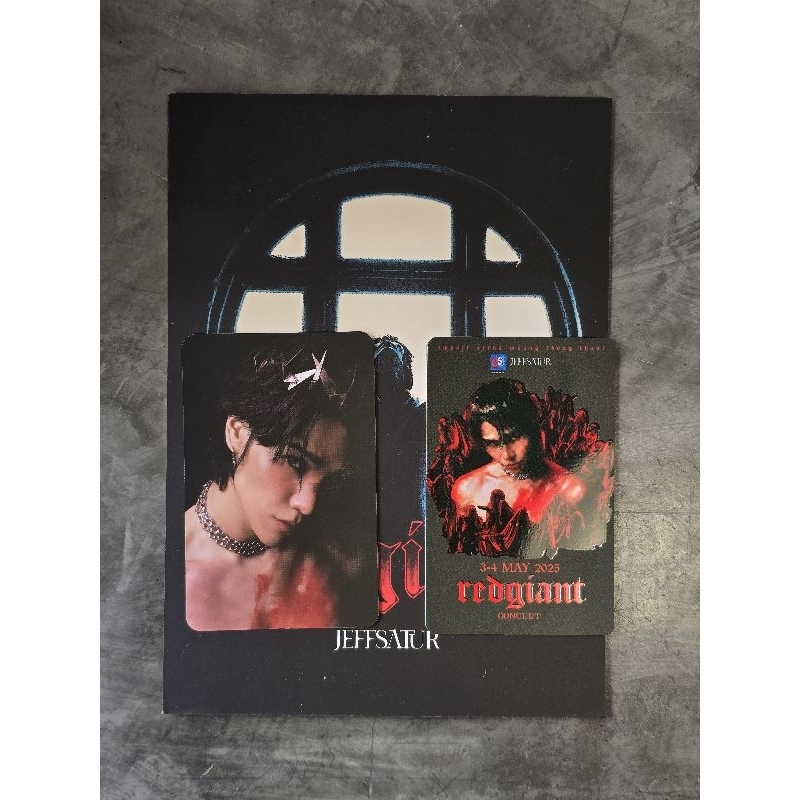 (พร้อมส่ง) Jeff Satur #เจฟซาเตอร์ Photo Card, Postcard Jeff Satur RedGiant Concert
