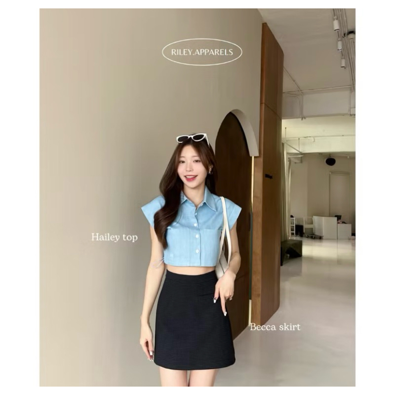 ส่งต่อ riley becca skirt