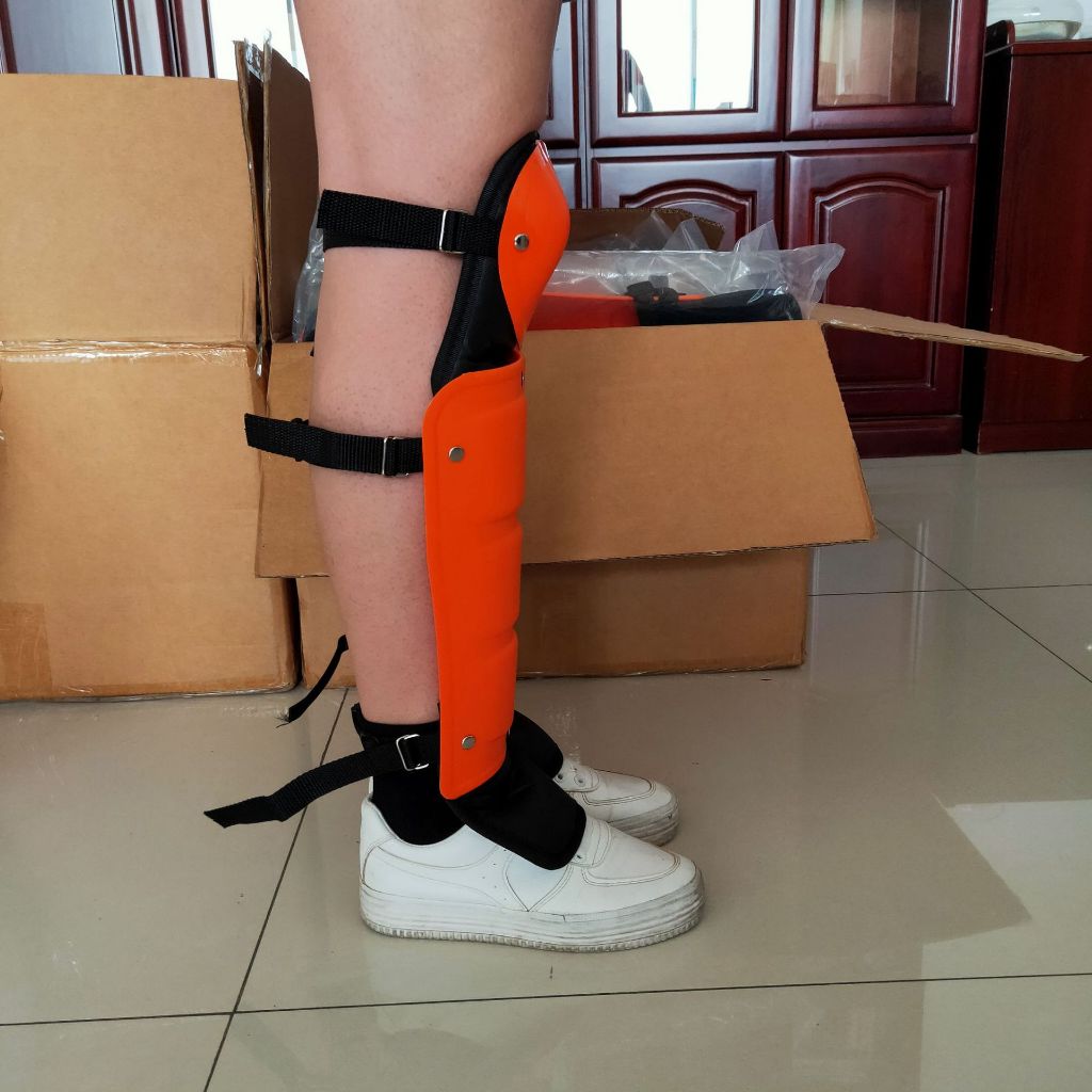 【ugg_mall】สนับแข้งตัดหญ้า แบบแข็ง สนับแข้งกันหิน สนับแข้งตัดหญ้า กันหิน กันสะเก็ด แบบนิ่ม ใส่ตัดหญ้า เลื่อยไม้ - รูปที่ 3