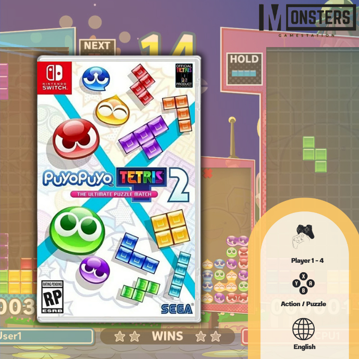 Puyo Puyo Tetris 2 [Nintendo Switch] [มือ1] (สินค้าพร้อมส่ง)