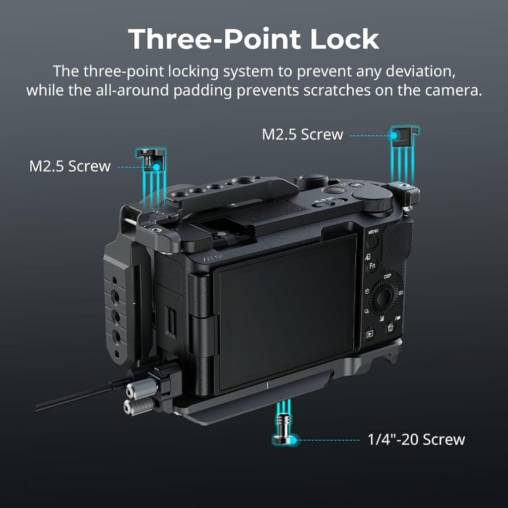 SmallRig 4867 Cage Kit for Sony ZV-E10 II ใช้ได้สำหรับ รุ่น ZV-E10 II เท่านั้น ประกัน1 ปี