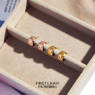 First Light Morning : Cole Earrings - Stainless Steel ต่างหู mimimal