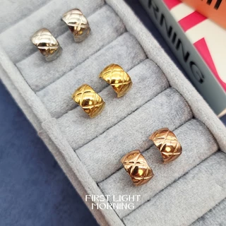 First Light Morning : Cole Earrings - Stainless Steel ต่างหู mimimal