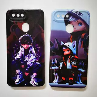 เคสกันกระแทก TPU สำหรับ oppo A5S/A12/A7/F9 4รุ่นใช้กันได้ เคสโทรศัพท์มือถือ A5S A12 A7 F9 เคสลายการ์ตูน