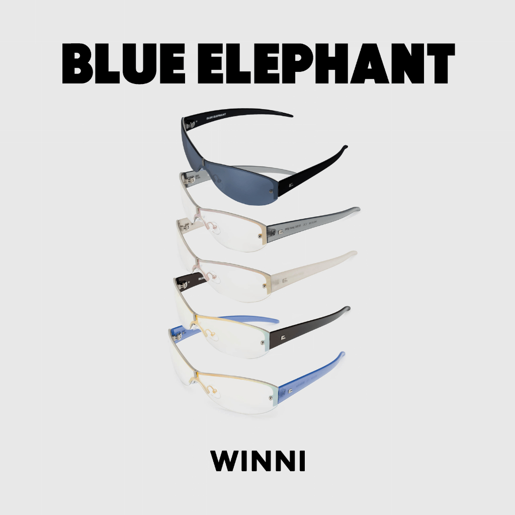 แว่นตากันแดด BLUE ELEPHANT WINNI – UV400 99.9% UV Protection, Interchangeable Lenses, Stylish Women’