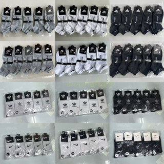 100%ผ้าฝ้ายแท้ 10 คู่ ถุงเท้าข้อสั้นแพ็ค  ผ้านิ่ม ยืดได้เยอะ…