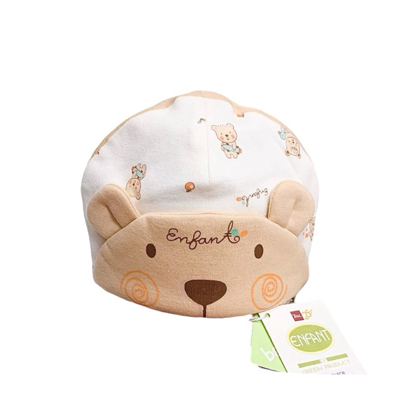 หมวกเด็ก Enfant Green size 3เดือน-6เดือน